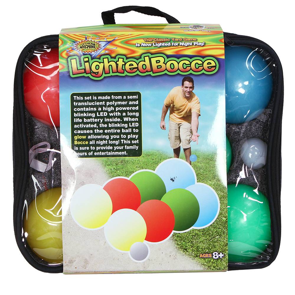 Lighted Bocce Ball Set, Water Sports Bocce Set 80075-6