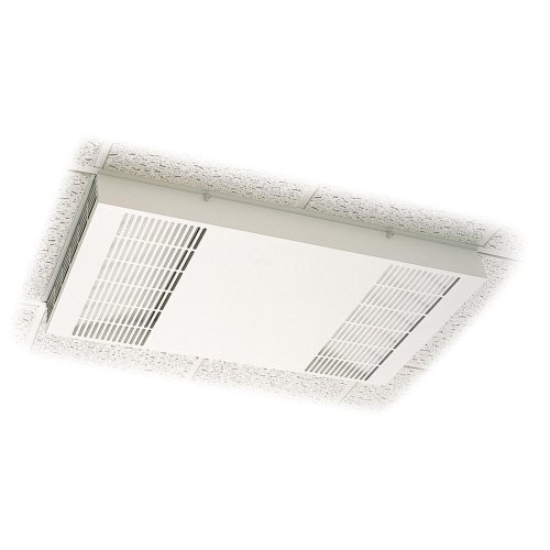 Honeywell F111C1012W-3S Ceiling Mount Commercial Media Air Cleaner, White