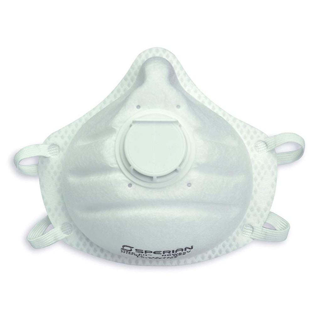 Honeywell Sperian ONE-Fit N95 Molded Cup Disposable Particulate Respirator with exhalation valve, 1-pack - RWS-54026