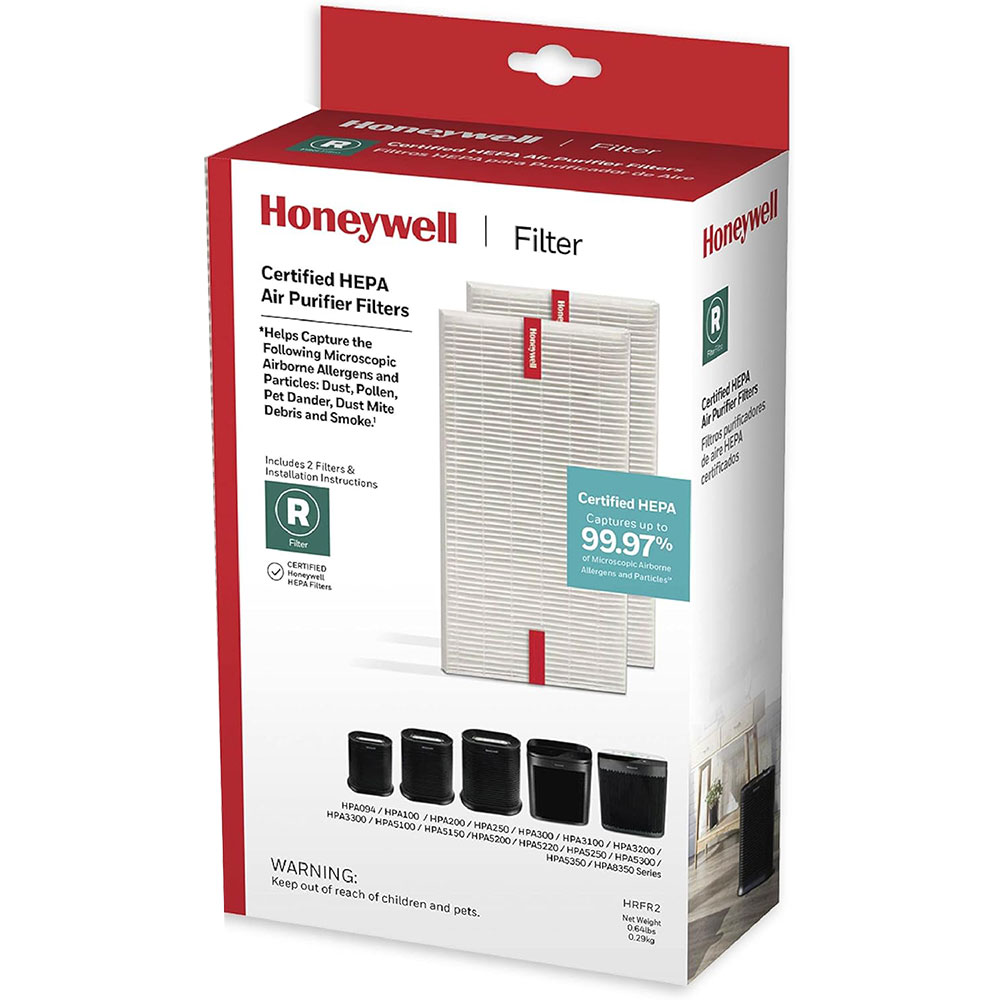 Honeywell Filter R True HEPA Replacement Filter - 2 Pack, HRF-R2