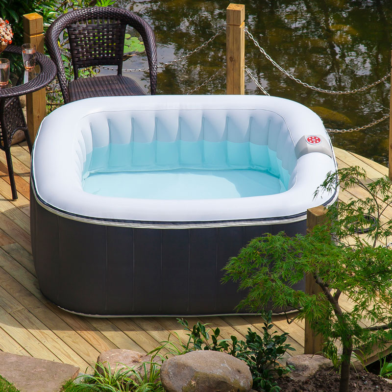 Aqua Spa Deluxe Inflatable Portable Spa by Blue Water Toys - ISPH050015