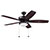 Honeywell Blufton Outdoor Ceiling Fan, Bronze, 52 Inch - 10283