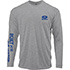 Flying Fisherman TL1414GL Built For Water Performance Tee Heather Gray L