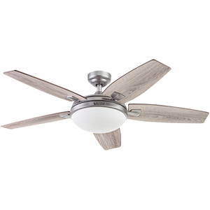 Honeywell Carmel Indoor Ceiling Fan, Pewter, 48-Inch - 51627