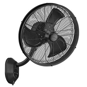 Honeywell 18 inch Outdoor Wall Mount Oscillating Fan with Remote