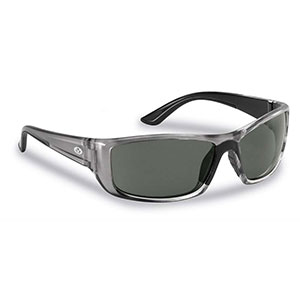 Flying Fisherman 7719GS Buchanan Polarized Sunglasses, Crystal Gunmetal Frames With Smoke Lenses