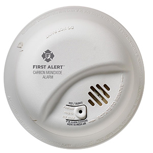 First Alert CO5120BN Hardwired Carbon Monoxide Alarm with Battery Back-up