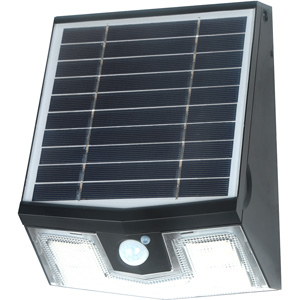 Light Efficient Design 15W Solar Wall Pack Light Fixture, 4000K