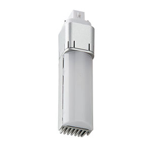 Light Efficient Design 7W G24D Two Pin-Base CFL Retrofit, 2700K (LED-7322-27K-G2)