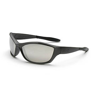 Howard Leight by Honeywell 1000 Series Shooter's Safety Eyewear, Gunmetal Frame, Silver Mirror Lens, Anti-Fog and Scratch-Resistant - R-01759