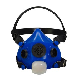 Honeywell North RU85004L Respirator with Speech Diaphragm Diverter Cover, Large