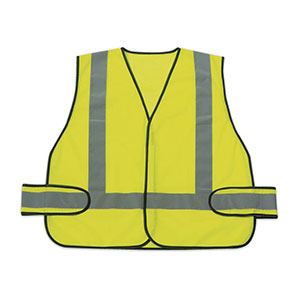 Honeywell High Visibility Lime Green Safety Vest with reflective - RWS-50004