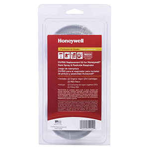 Honeywell OV/R95 Cartridge/Filter Replacement Kit for Respirators, 2pk RWS-54040