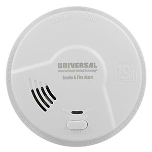 USI 2-in-1 Smoke and Fire Smart Alarm with 10 Year Sealed Battery MI3050SB-DS