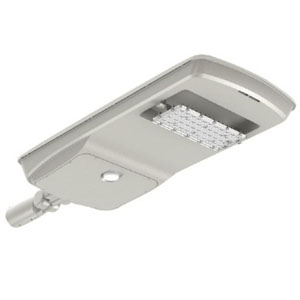 LED 30W All In One Solar Powered Area Light - Grey