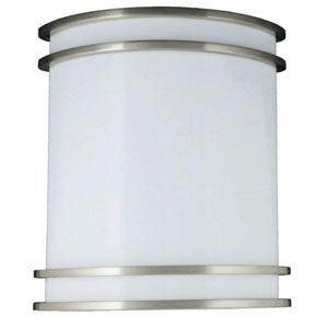 LED 11 Inch Designer Sconce Luminaire, Flexwatt + Flexcolor 6W and 4000K