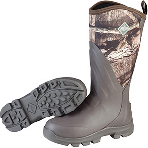 Muck WDC-INF Woody Grit Boot, Brown / Mossy Oak Infinity